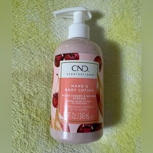 CND Scentsations Hand & Body Lotion - Black Cherry & Nutmeg